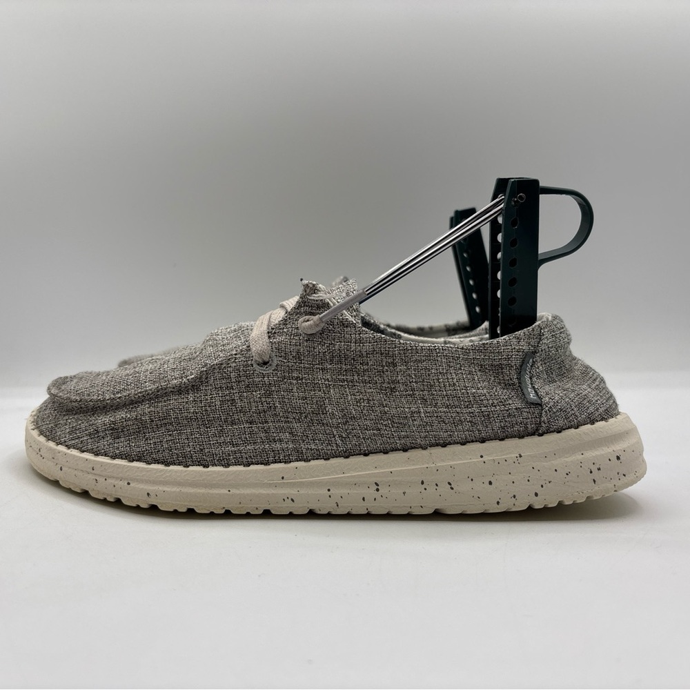 Hey‎ Dude Wendy L Linen Women’s Size 6 Iron 121533901 Slip On Comfort Shoes